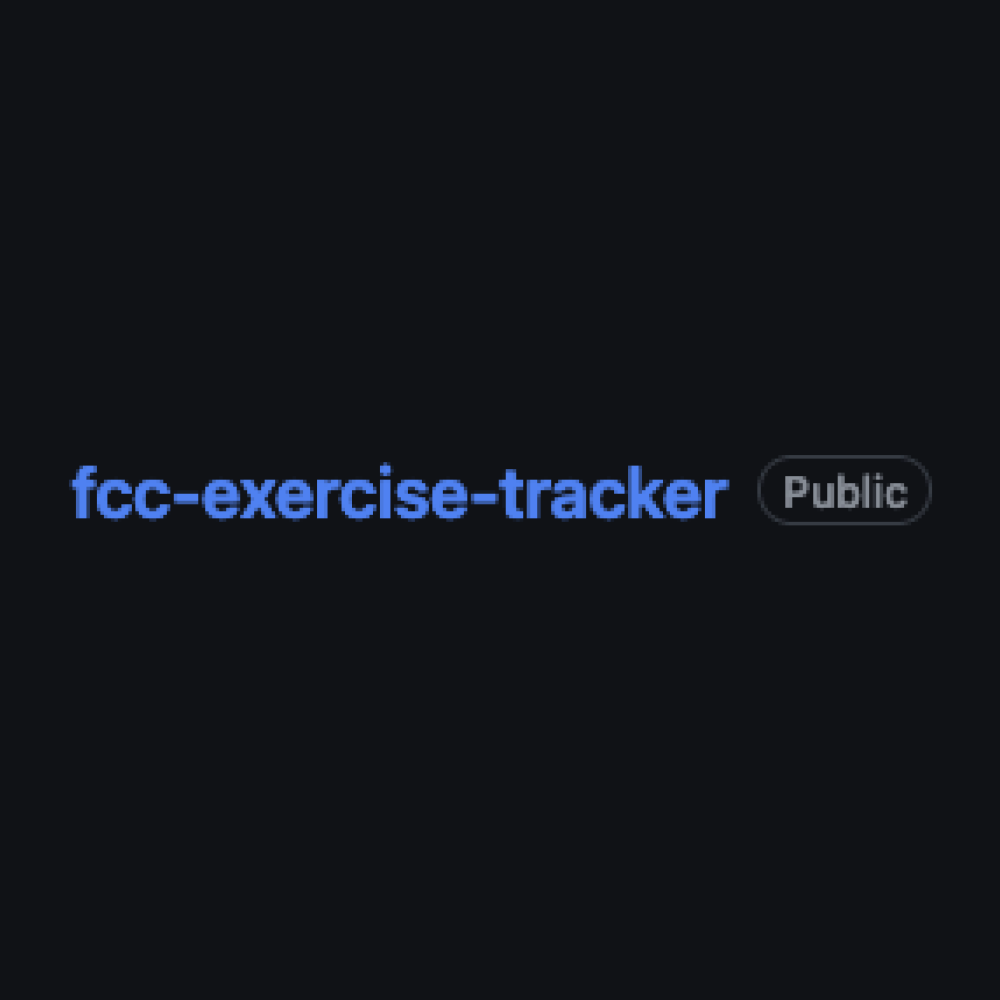 exercise tracker preview image