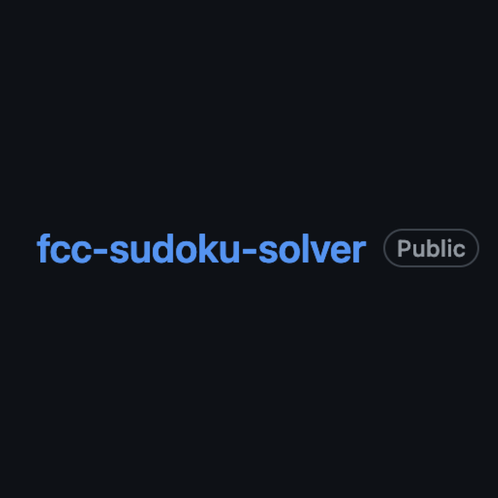 sudoku solver preview image